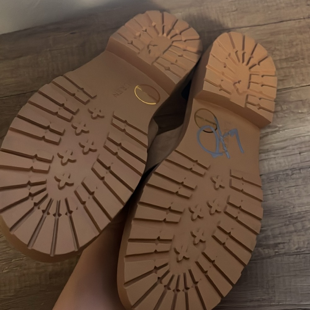 LAUREN Ralph Lauren Kelsie Slide Sandals for Women Leather Lining - Picture 2 of 4